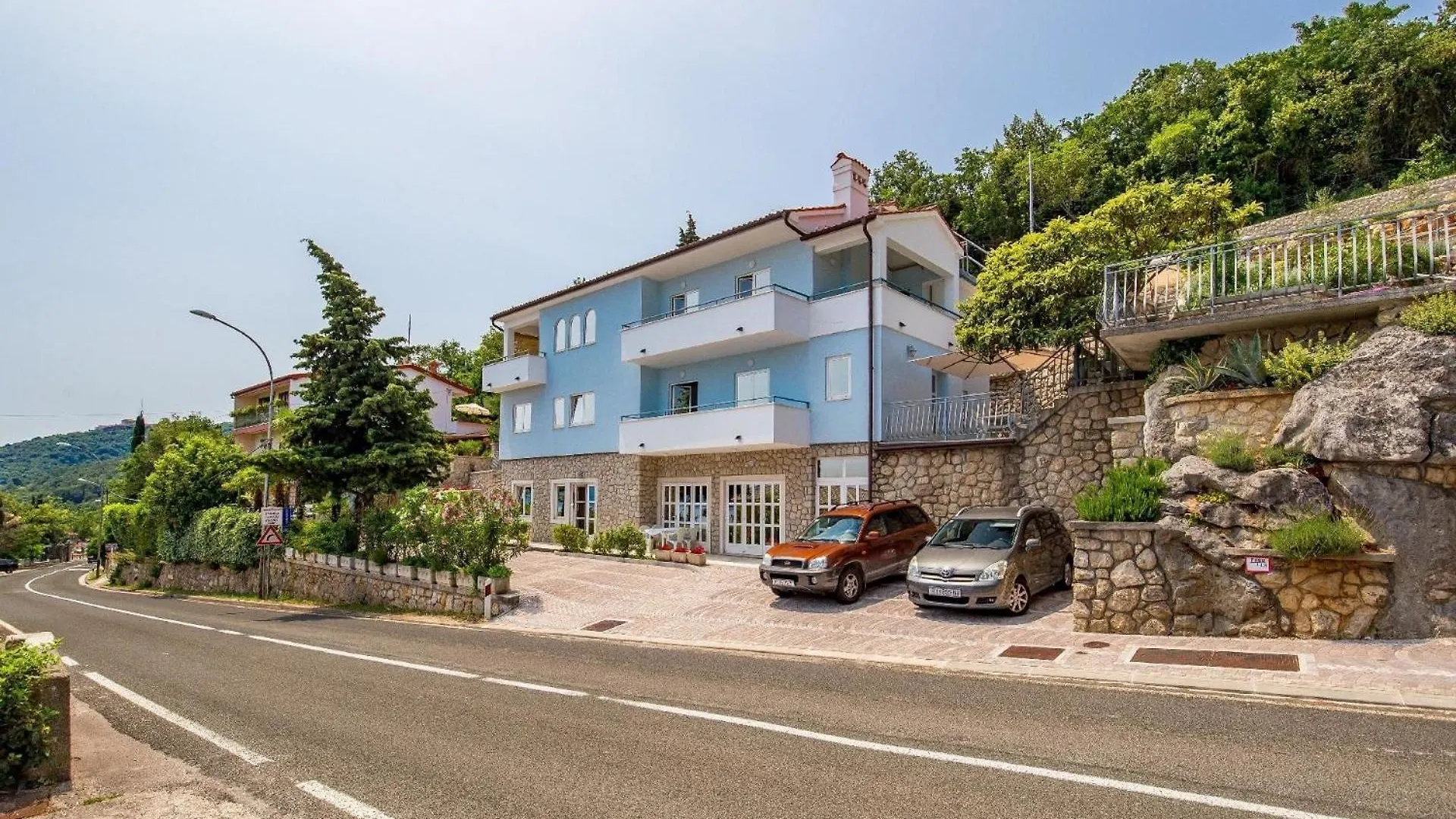 Wohnung In Obrs Mit Kleiner Terrasse Und Meerblick Apartman